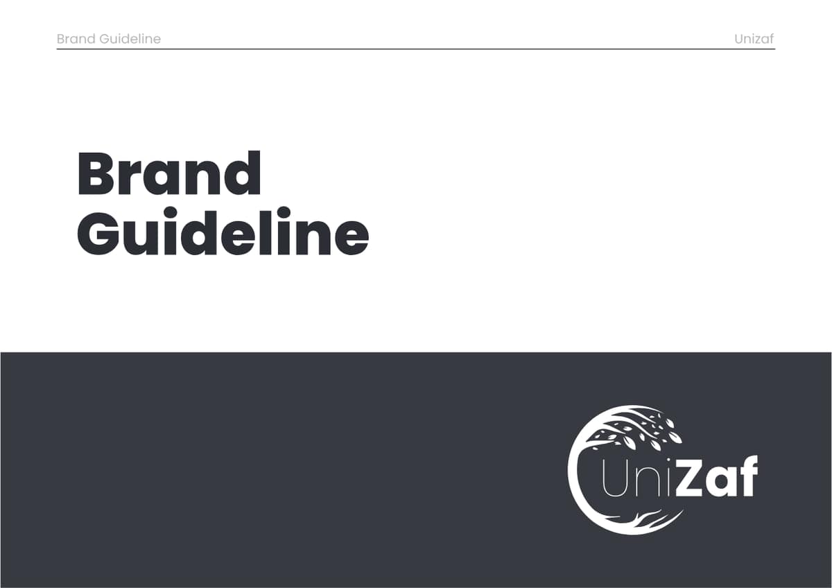 Brand Guideline Library — Brand guideline