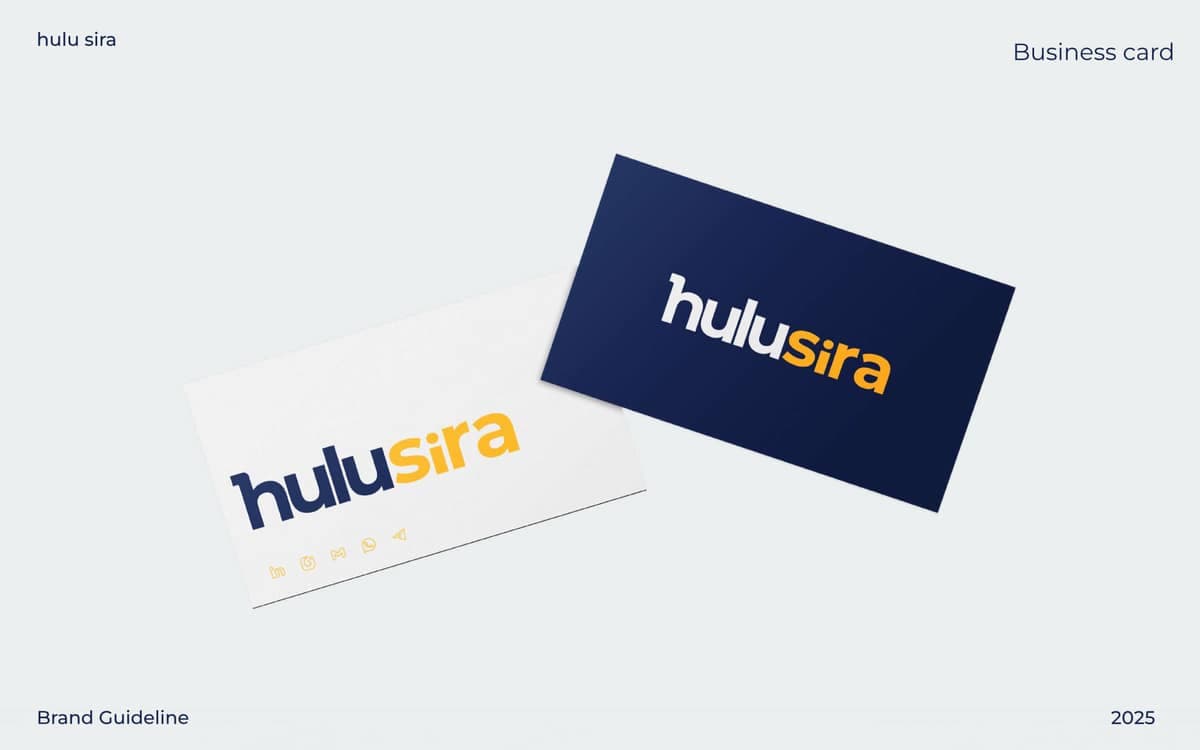 Brand Guideline Library — Hulu Sira