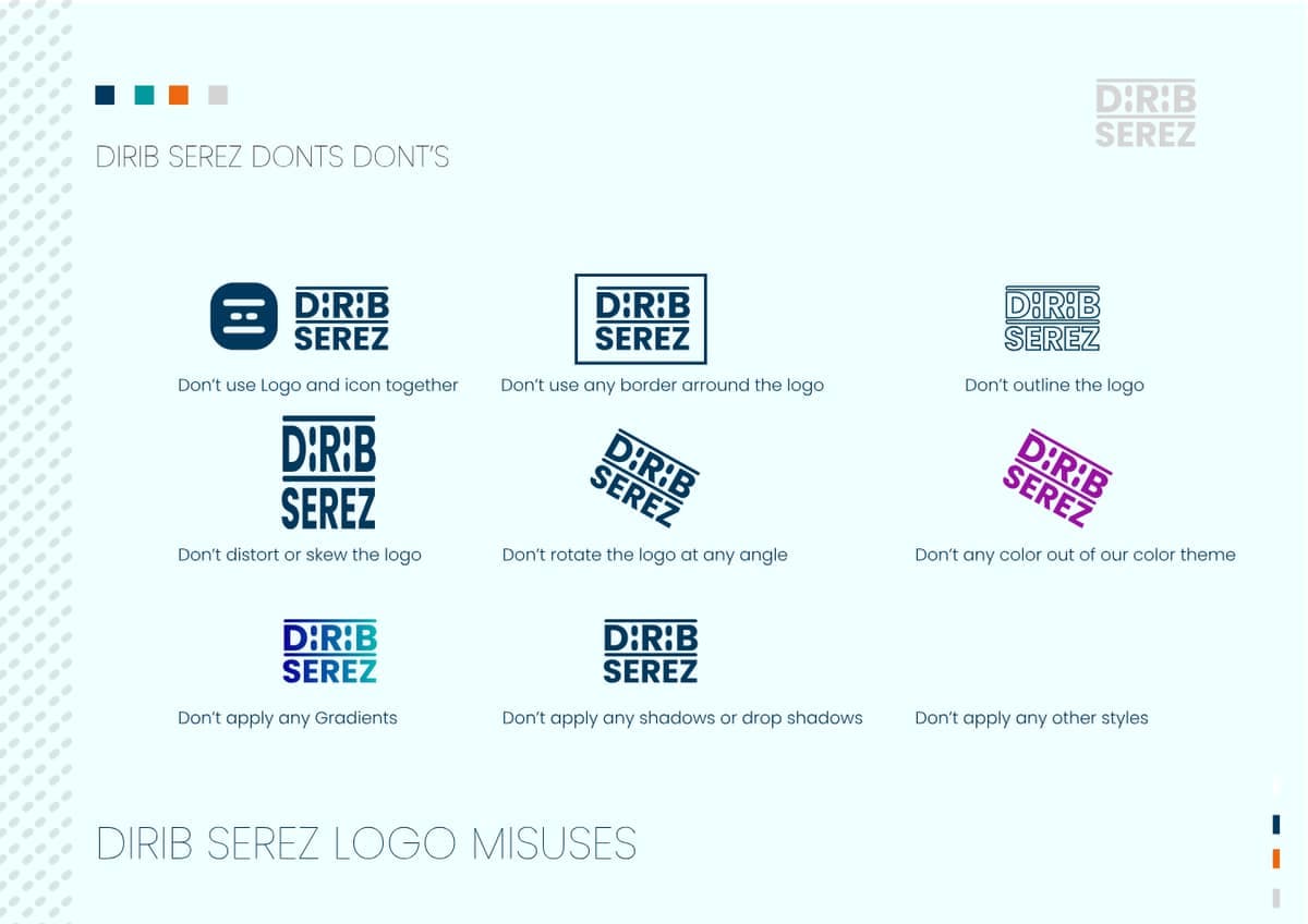 Brand Guideline Library — Mini brand guideline