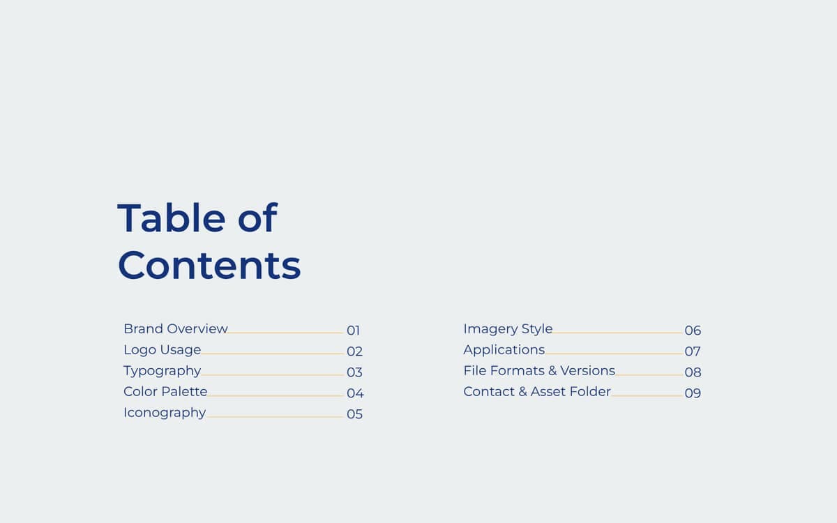 Brand Guideline Library — Primedge