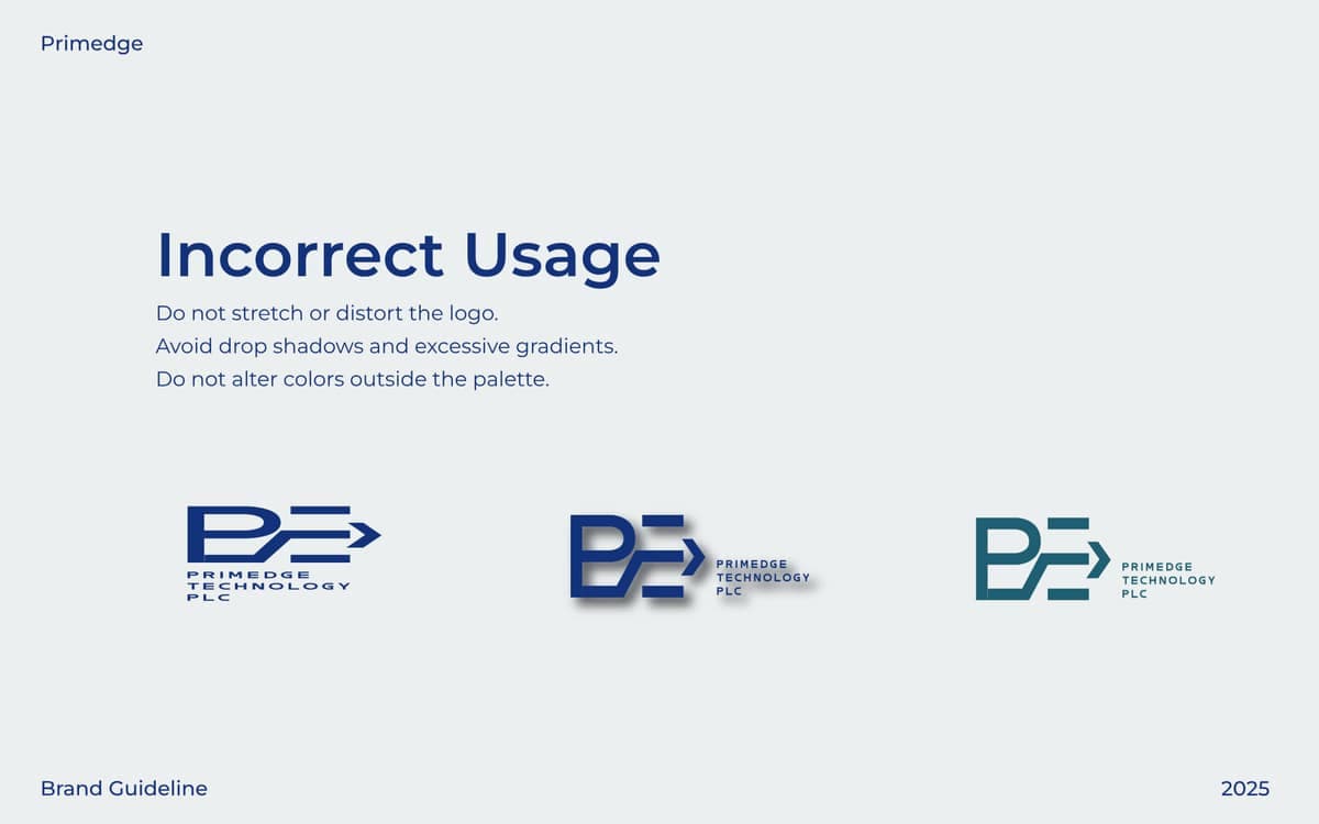 Brand Guideline Library — Primedge