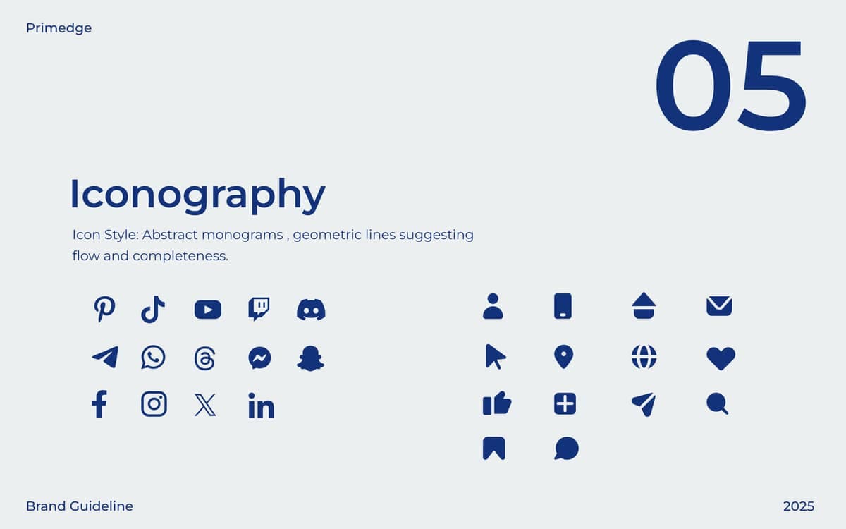 Brand Guideline Library — Primedge