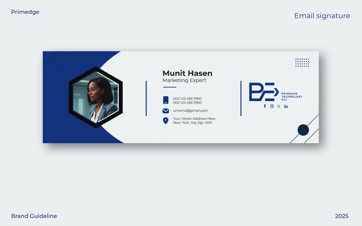 Brand Guideline Library — Primedge