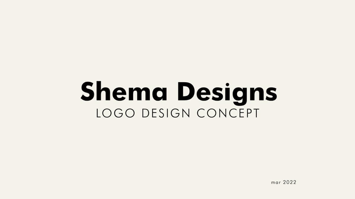Brand Guideline Library — Shema Designs