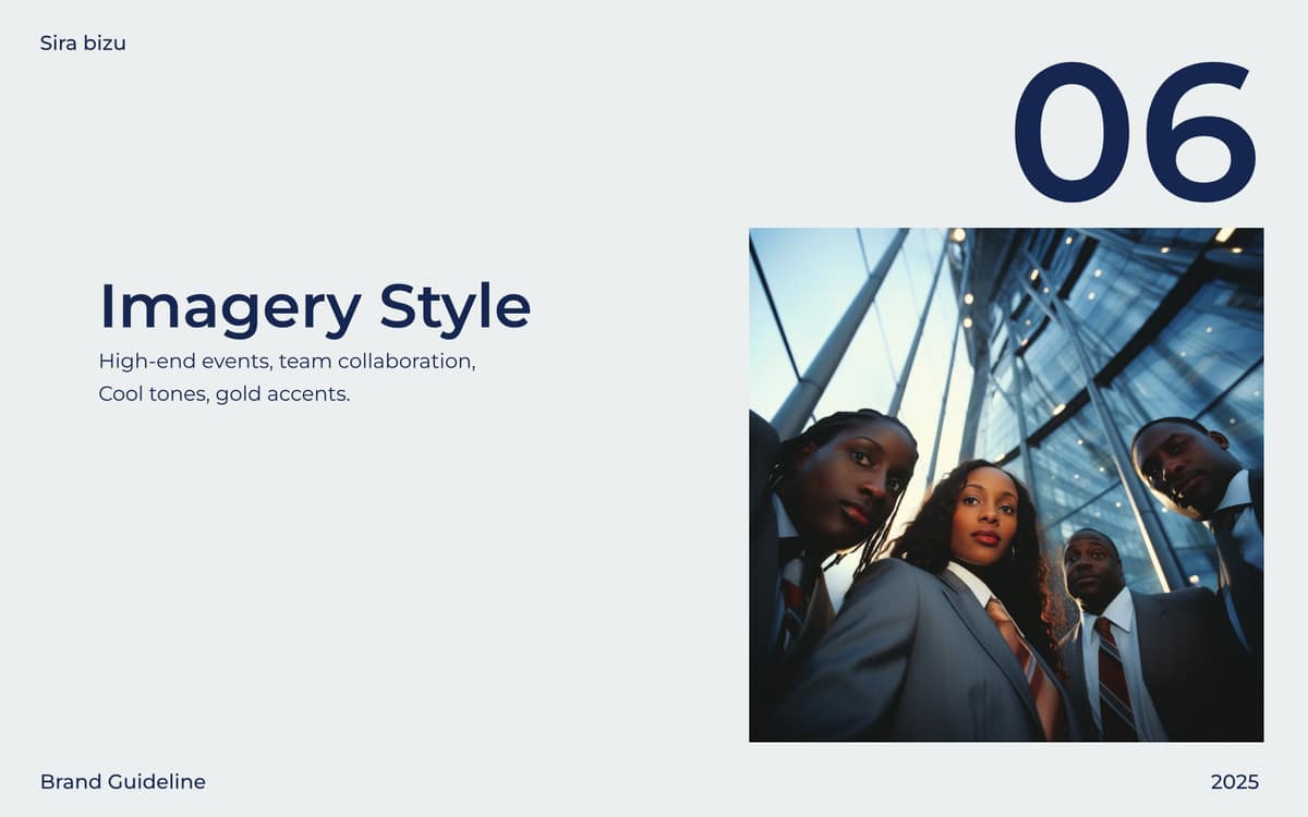 Brand Guideline Library — Sira Bizu