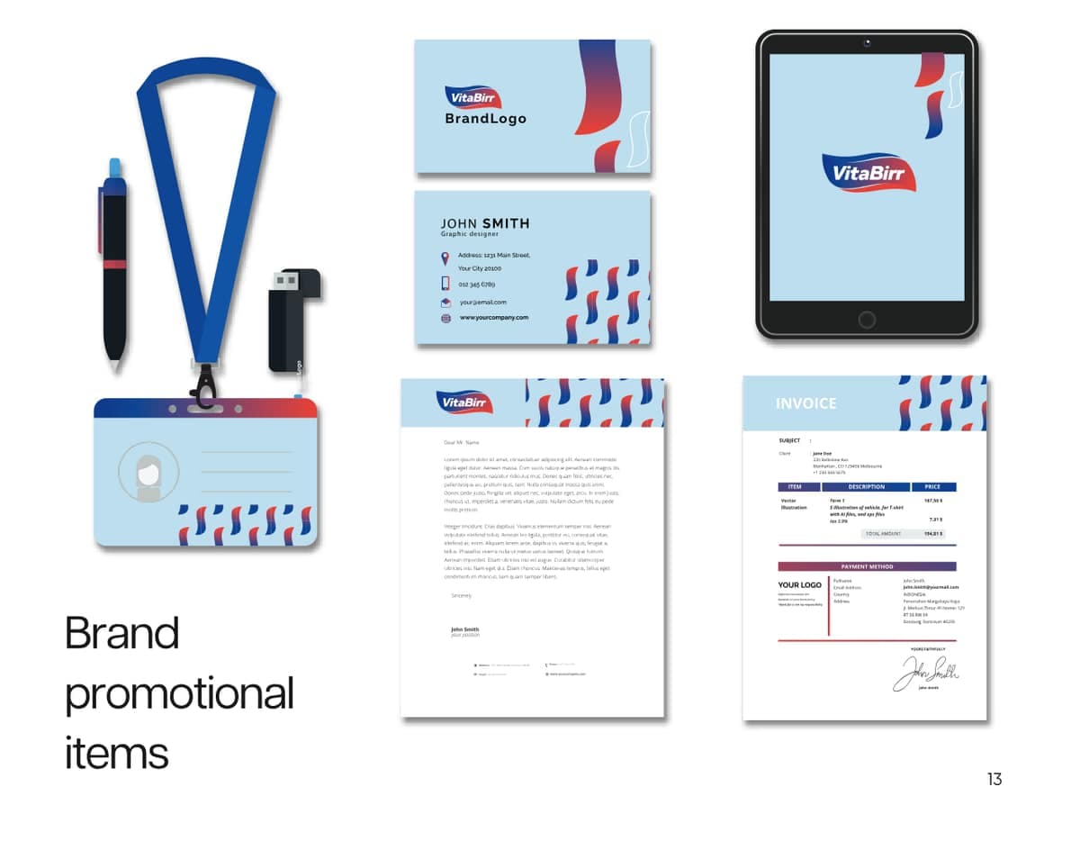 Brand Guideline Library — Vitabirr