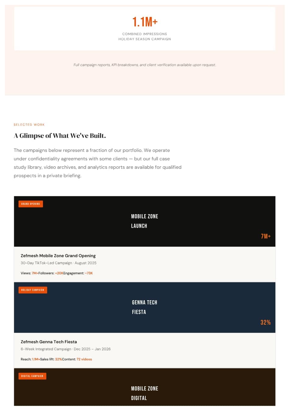 Mall Activation — Mall activation proposal