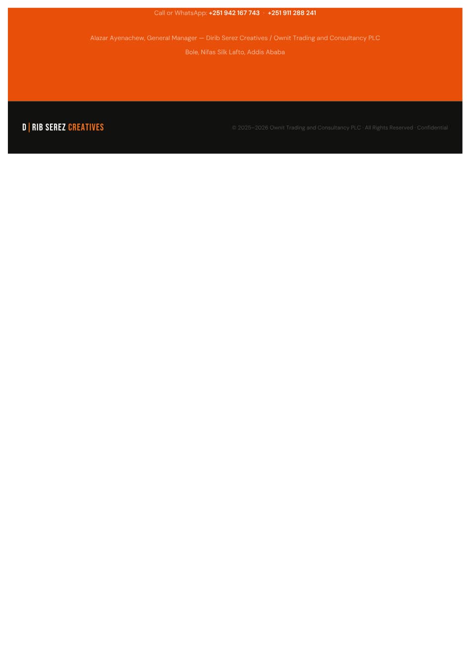 Mall Activation — Mall activation proposal