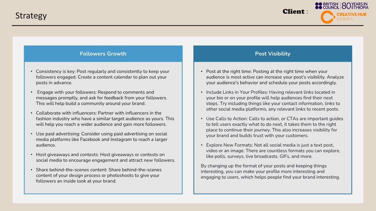 Creative DNA Post System — Creative DNA — description & schedule