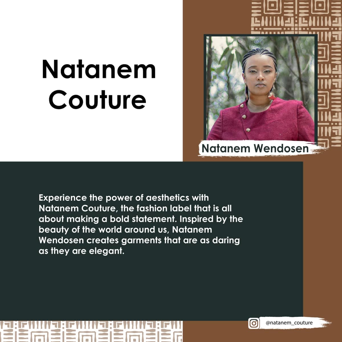 Creative DNA Post System — Natanem Couture